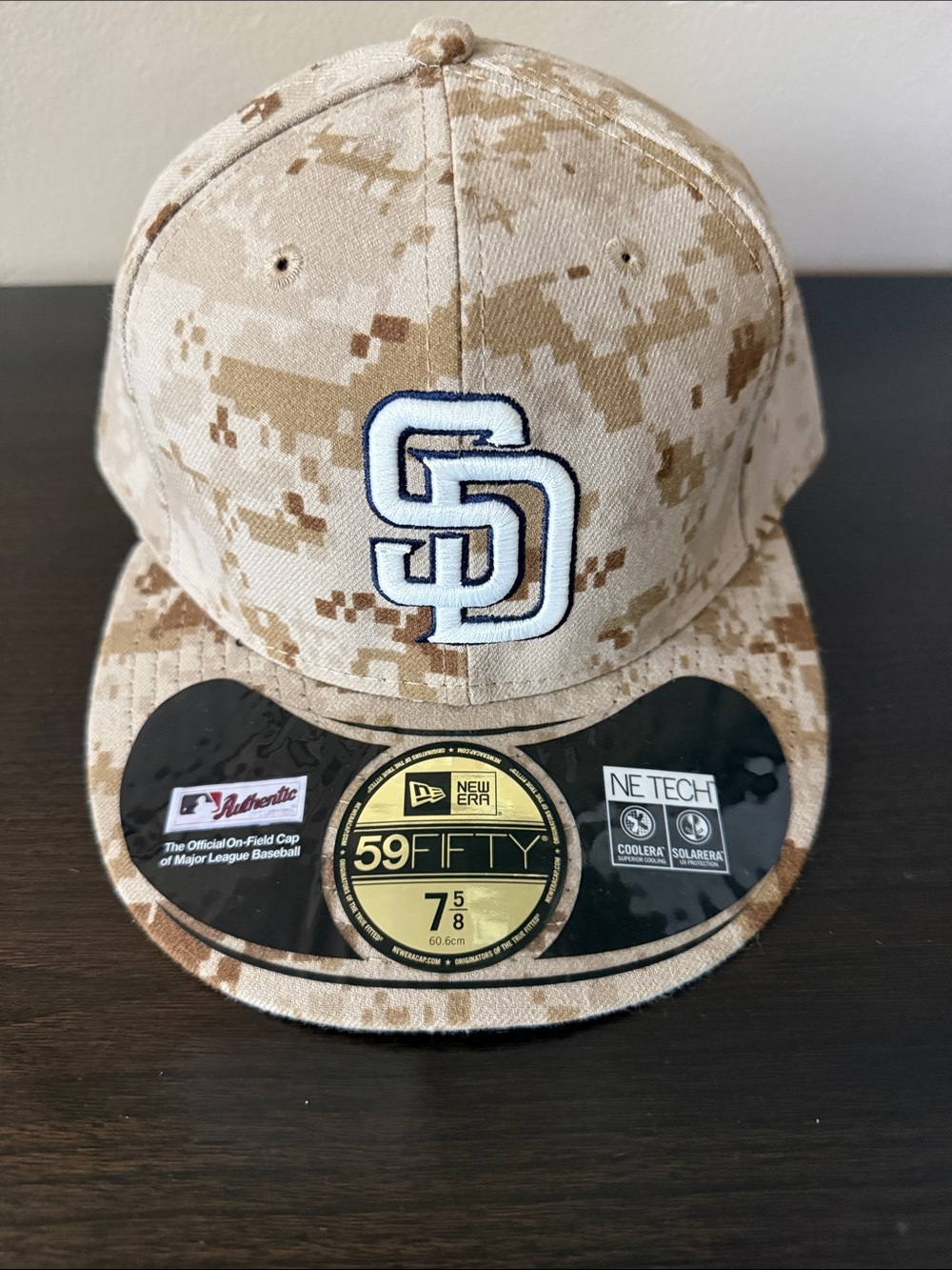 New Era Desert Camo San Diego Padres Fitted Hat - 7-5/8